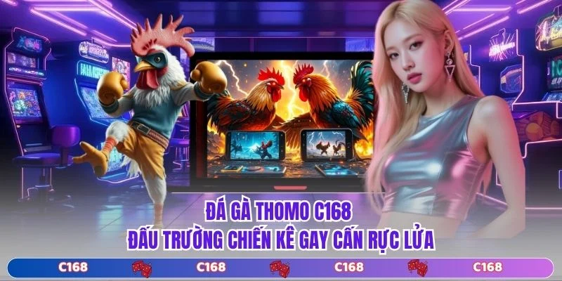 Đá Gà Thomo C168 - Đấu Trường Chiến Kê Gay Cấn Rực Lửa